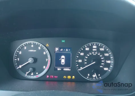 2017 Hyundai Sonata Sport из США, поврежденный, VIN 5NPE34AF2HH586383